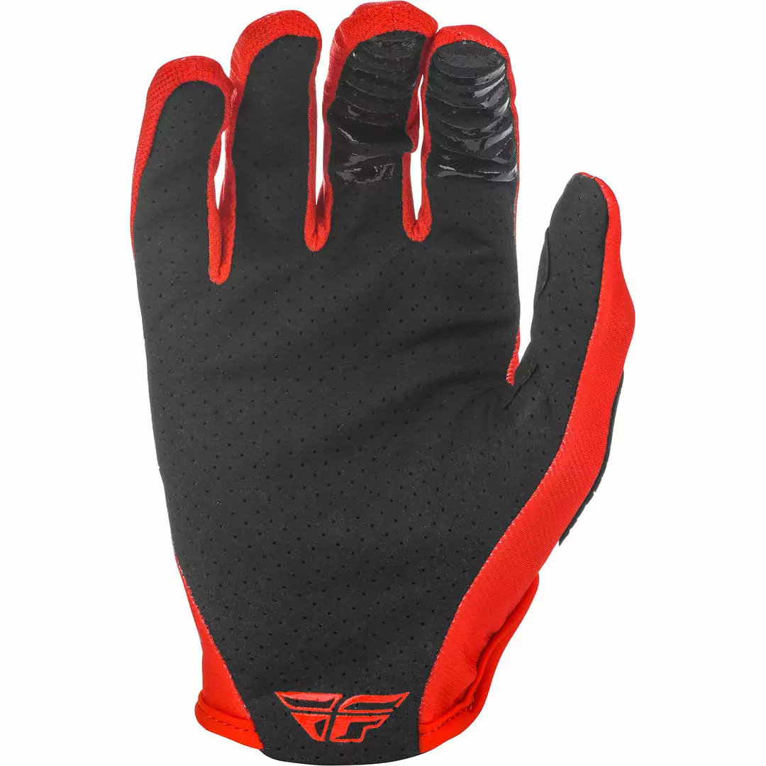 Fly Racing Lite BMX Race Gloves-Red/Khaki RACE WEAR 2 Fly Racing Lite BMX Race Gloves-Red/Khaki RACE WEAR