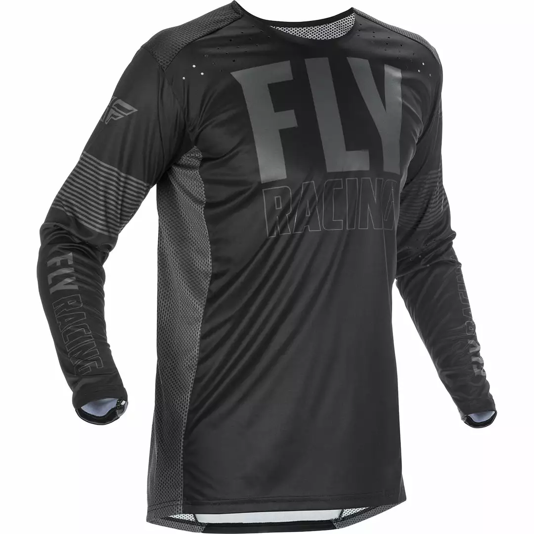 Fly Racing Lite BMX Race Jersey-Black/Grey RACE WEAR 1 Fly Racing Lite BMX Race Jersey-Black/Grey RACE WEAR