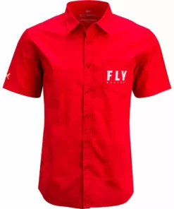 APPAREL Fly Racing Pit Shirt-Red