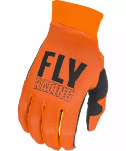 Fly Racing Pro Lite BMX Race Gloves-Orange/Black