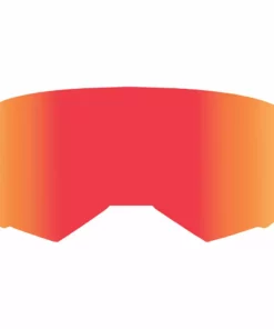 PROTECTIVE GEAR Fly Racing 2022 Replacement Lens W/Post Goggles-Red Mirror/Clear W/Post