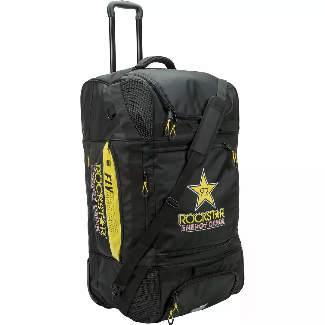 Fly Racing Rockstar Roller Grande Bag-Black/Yellow Bags & Luggage 1 Fly Racing Rockstar Roller Grande Bag-Black/Yellow Bags & Luggage