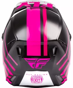 Helmets Fly Racing Kinetic Thrive Helmet-Pink/Black/White