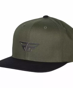 APPAREL Fly Racing 2022 Weekender Hat-Army/Black