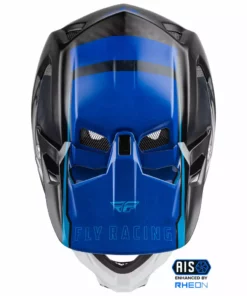 Helmets Fly Racing 2022 Werx-R BMX Race Helmet-Blue Carbon