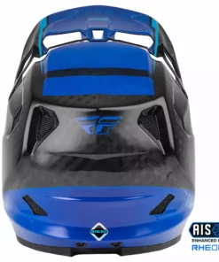 Fly Racing 2022 Werx-R Carbon BMX Race Helmet-Blue Carbon Helmets
