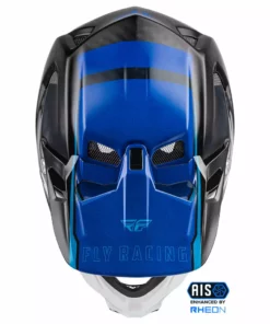 Fly Racing 2022 Werx-R Carbon BMX Race Helmet-Blue Carbon Helmets