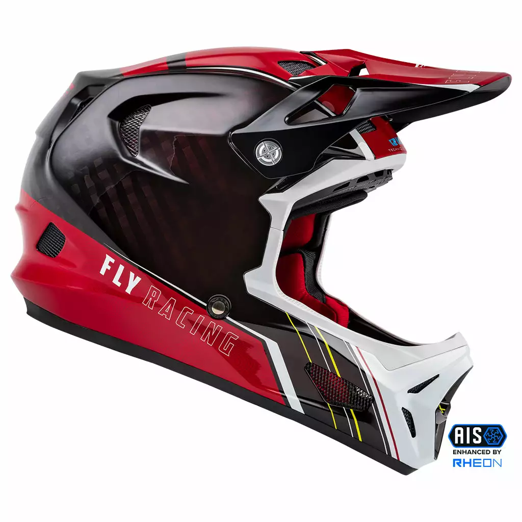 Fly Racing 2022 Werx-R Carbon BMX Race Helmet-Red Carbon 1 Fly Racing 2022 Werx-R Carbon BMX Race Helmet-Red Carbon
