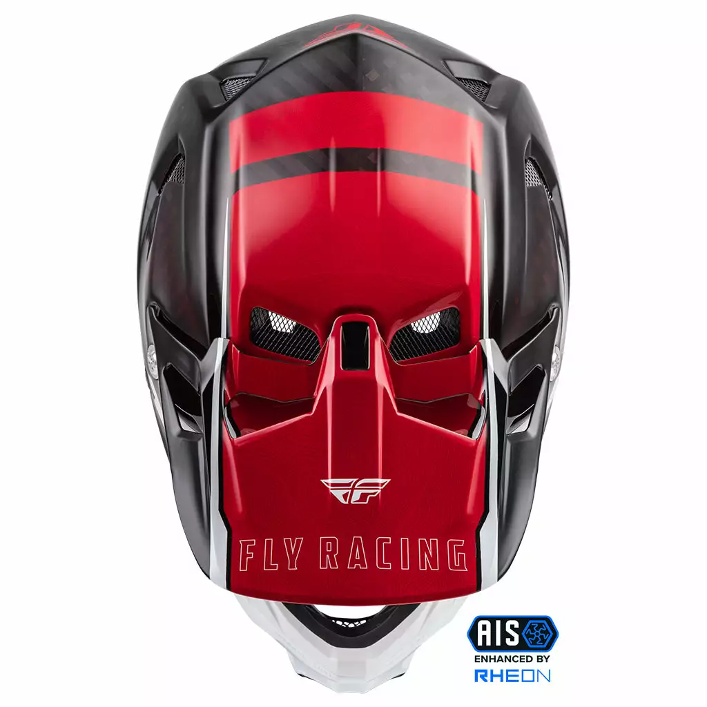 Fly Racing 2022 Werx-R Carbon BMX Race Helmet-Red Carbon 4 Fly Racing 2022 Werx-R Carbon BMX Race Helmet-Red Carbon