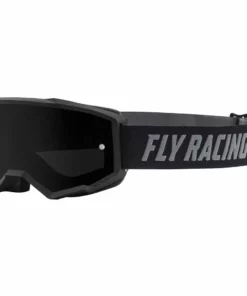 Fly Racing 2022 Zone Goggles-Black W/Dark Smoke Lens