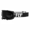 Fly Racing 2022 Zone Goggles-Black/White W/Dark Smoke Lens