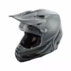 Fly Racing Carbon Mips Shield Helmet-Black/Grey-Adult X-Large PROTECTIVE GEAR