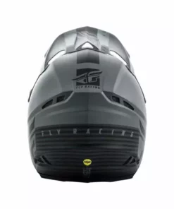 Fly Racing Carbon Mips Shield Helmet-Black/Grey-Adult X-Large PROTECTIVE GEAR