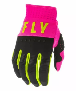 Fly Racing F-16 Gloves-Neon Pink/Black/Hi-Vis