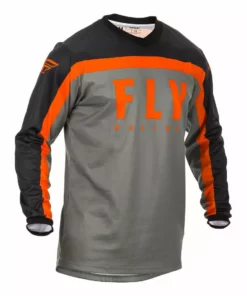 Fly Racing F-16 Jersey-Grey/Black/Orange