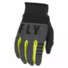 Fly Racing 2022 F-16 BMX Race Gloves-Grey/Black/Hi-Vis RACE WEAR
