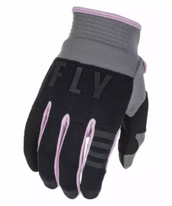RACE WEAR Fly Racing 2022 F-16 BMX Race Gloves-Grey/Black/Pink