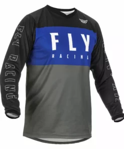 RACE WEAR Fly Racing 2022 F-16 BMX Race Jersey-Blue/Grey/Black