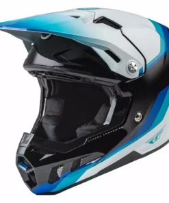 Helmets Fly Racing 2022 Formula CC Driver BMX Race Helmet-Black/Blue/White