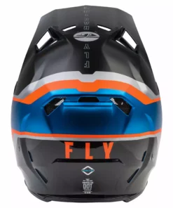 Fly Racing 2022 Formula CC Driver BMX Race Helmet-Blue/Orange/Black
