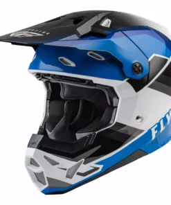 Helmets Fly Racing 2022 Formula CP Rush BMX Race Helmet-Black/Blue/White