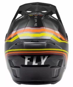 Fly Racing 2022 Formula CP S.E. Speeder BMX Race Helmet-Black/Yellow/Red Helmets