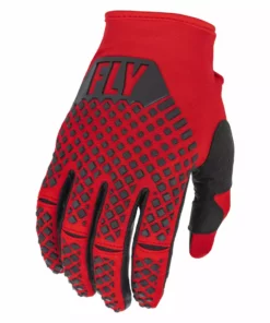 Fly Racing 2022 Kinetic BMX Race Gloves-Red/Black