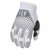 Fly Racing 2022 Kinetic BMX Race Gloves-White RACE WEAR
