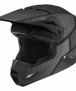 Fly Racing 2022 Kinetic Drift BMX Race Helmet-Matte Black/Charcoal Helmets