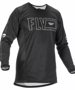 RACE WEAR Fly Racing 2022 Kinetic Fuel BMX Race Jersey-Black/White
