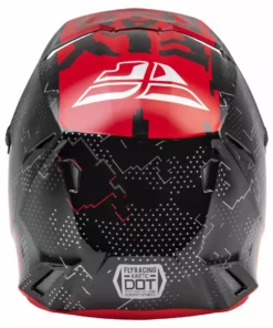 Fly Racing 2022 Kinetic Scan BMX Race Helmet-Black/Red 6 Fly Racing 2022 Kinetic Scan BMX Race Helmet-Black/Red