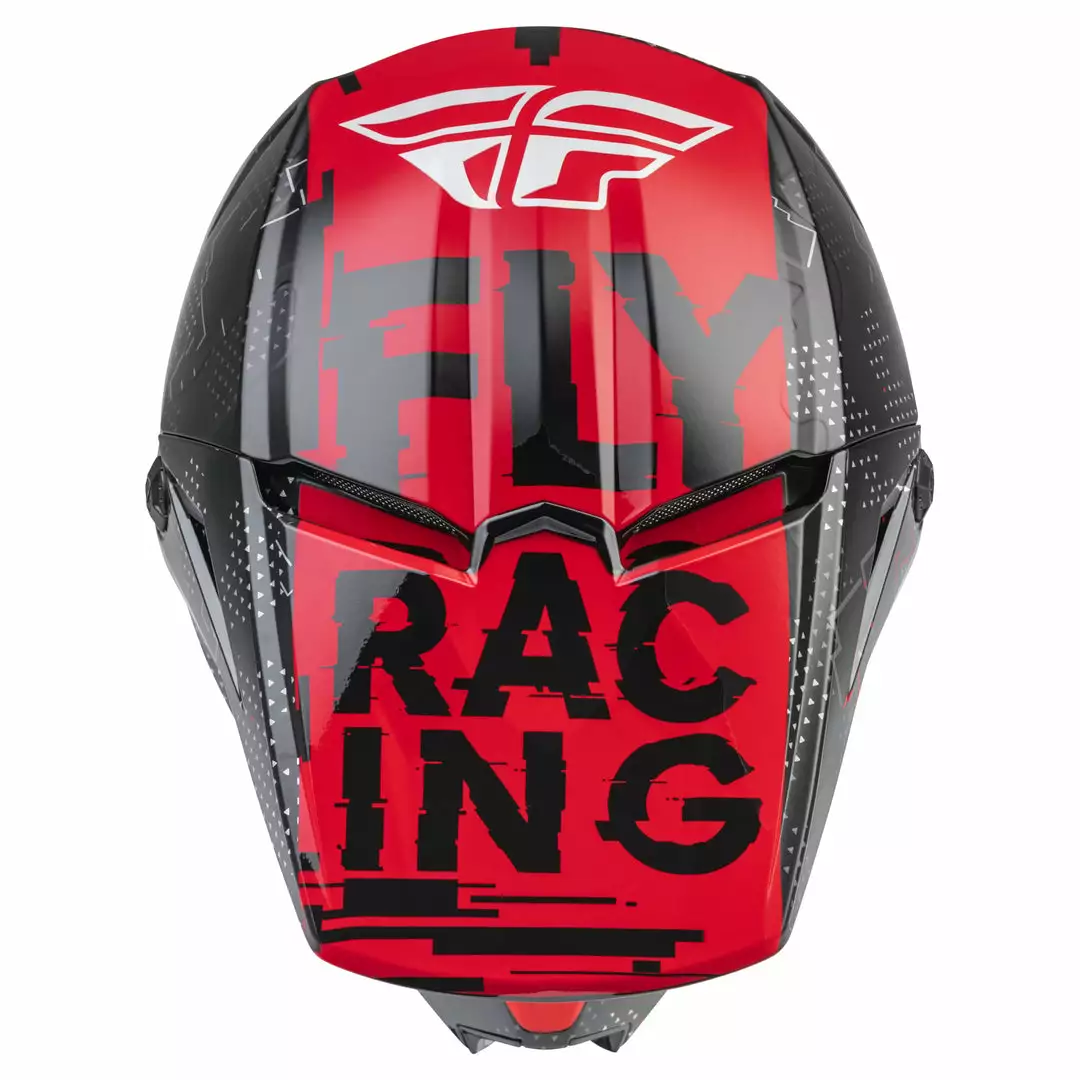 Fly Racing 2022 Kinetic Scan BMX Race Helmet-Black/Red 4 Fly Racing 2022 Kinetic Scan BMX Race Helmet-Black/Red