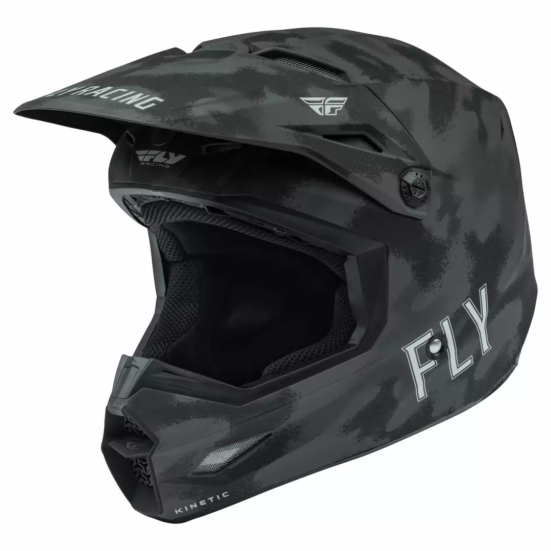 Fly Racing 2022 Kinetic S.E. Tactic BMX Race Helmet-Matte Grey Camo 1 Fly Racing 2022 Kinetic S.E. Tactic BMX Race Helmet-Matte Grey Camo