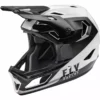 Fly Racing Rayce BMX Race Helmet-Black/White Helmets