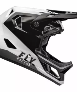 Fly Racing Rayce BMX Race Helmet-Black/White Helmets