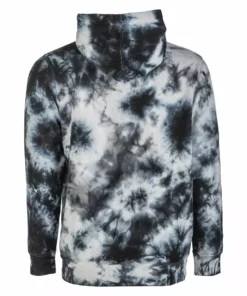Fly Racing 2022 Tie-Dye Pullover Hoodie-Black/Grey APPAREL