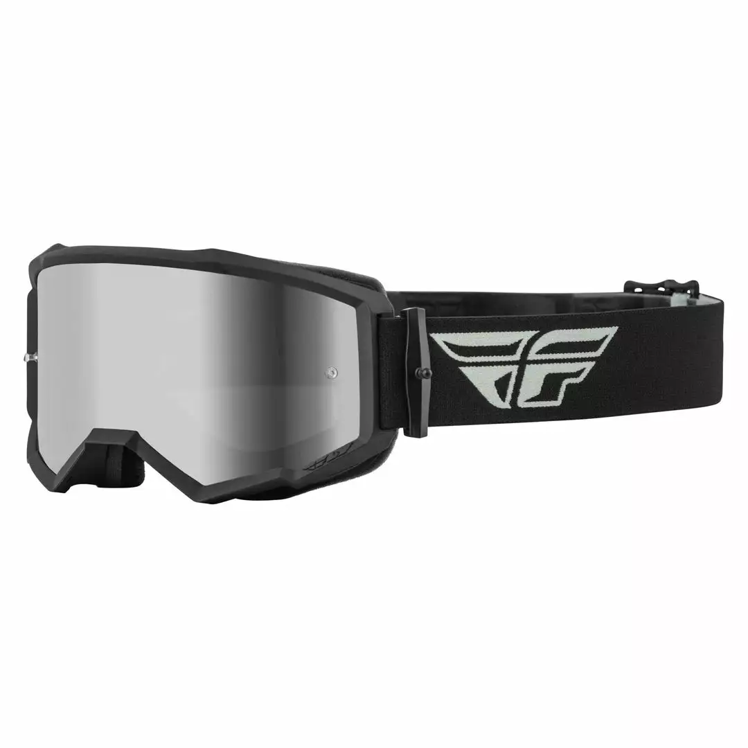 Fly Racing 2022 Zone Goggles-Grey/Black W/Silver Mirror/Smoke Lens 1 Fly Racing 2022 Zone Goggles-Grey/Black W/Silver Mirror/Smoke Lens