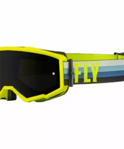 Fly Racing 2022 Zone Goggles-Hi-Vis/Teal W/Dark Smoke Lens