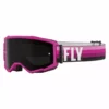 Fly Racing 2022 Zone Goggles-Pink/Black W/Dark Smoke Lens PROTECTIVE GEAR