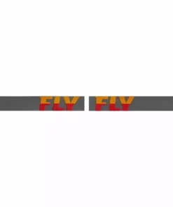Fly Racing 2022 Zone Pro Goggles-Grey/Red W/Red Mirror/Amber Lens PROTECTIVE GEAR