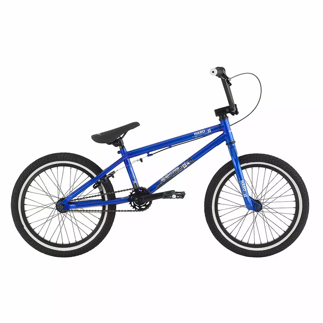 LITTLE BIKES Haro Downtown 18" Bike-Gloss Blue 1 LITTLE BIKES Haro Downtown 18" Bike-Gloss Blue