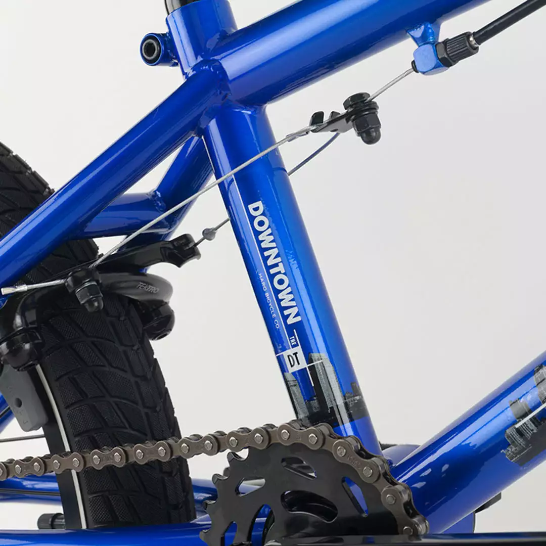LITTLE BIKES Haro Downtown 18" Bike-Gloss Blue 4 LITTLE BIKES Haro Downtown 18" Bike-Gloss Blue