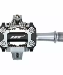 HT M1 Clipless BMX Pedal-Black/Silver Pedals