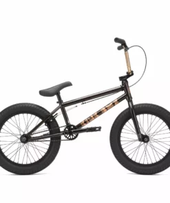 Kink Kicker 18" BMX Bike-Gloss Black Copper FREESTYLE BIKES