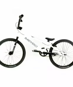 Meybo Clipper Expert XL BMX Race Bike-White/Grey/Black