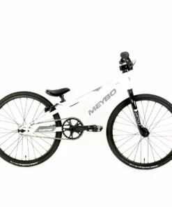 Meybo Clipper Mini BMX Race Bike-White/Grey/Black
