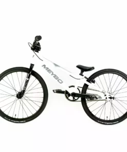 Meybo Clipper Mini BMX Race Bike-White/Grey/Black