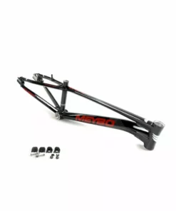 Meybo Holeshot BMX Race Frame-Black/Red/White