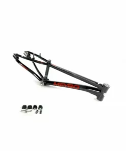 Meybo Holeshot BMX Race Frame-Black/Red/White