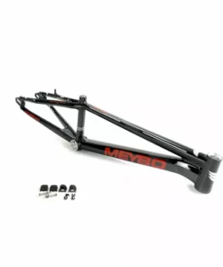 Meybo Holeshot BMX Race Frame-Black/Red/White
